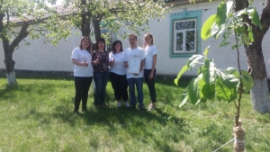 Яблуневий сад у "Затишній оселі"